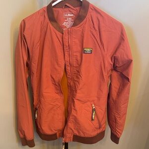 L.L. Bean Rust Bomber Jacket